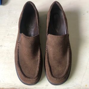 Rockport Brown Suede Leather Loafers